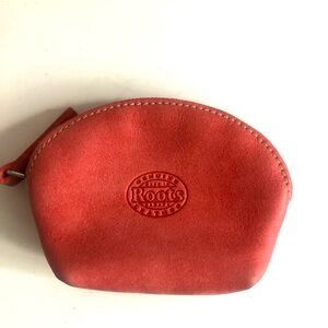 Genuine leather roots coin purse